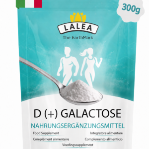 D(+) Galactose - Poudre de galactose (300g) - source d'énergie importante - Galactose le sucre pour le cerveau - sucre simple pour le cerveau - sans additifs indésirables