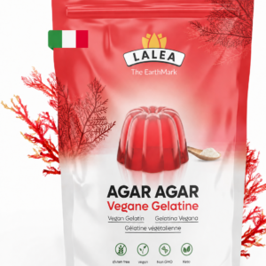 Agar Agar en Poudre 550g, Gélatine Naturel Végétal pour Gelées, Desserts, Confitures, Substitut de feuille de Gelatine bovine, Riche en Fibres- Vegetale-Vegan